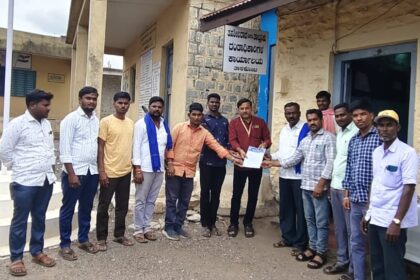 ವಸತಿ ನಿಲಯ ಮಂಜೂರು ಮಾಡಲು ಮನವಿ