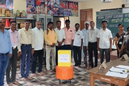 ಬೂದಿಹಾಳ ಸರಕಾರಿ ಪ್ರೌಢಶಾಲೆಯಲ್ಲಿ ಶಾಲಾ ಸಂಸತ್ ಚುನಾವಣೆ