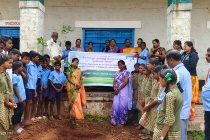 ದೊಡ್ಡವಾಡ ವಲಯದ ಸರಕಾರಿ ಕನ್ನಡ ಶಾಲೆಯಲ್ಲಿ ಪರಿಸರ ಜಾಗೃತಿ