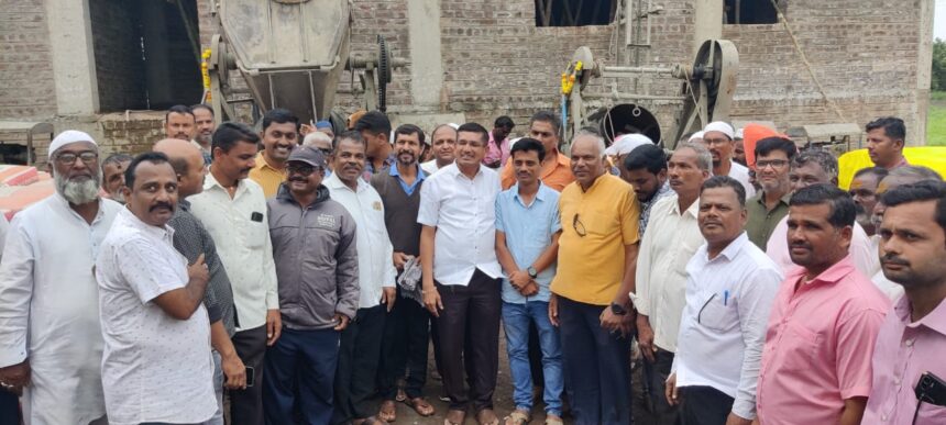 ಸದಲಗಾದಲ್ಲಿ ಮಲ್ಟಿ ಸ್ಪೆಷಾಲಿಟಿ ಆಸ್ಪತ್ರೆ ಕಟ್ಟಡದ ಸ್ಲ್ಯಾಬ್ ಕಾಮಗಾರಿಗೆ ಚಾಲನೆ