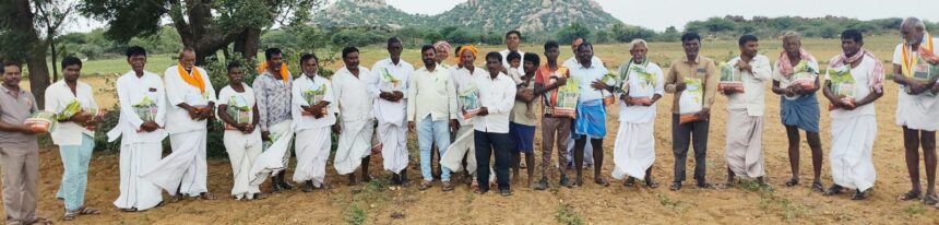 ಕೃಷಿ ಇಲಾಖೆಯಿಂದ ರೈತ ಫಲಾನುಭವಿಗಳಿಗೆ ತೊಗರಿ ಬೀಜಗಳ ವಿತರಣೆ