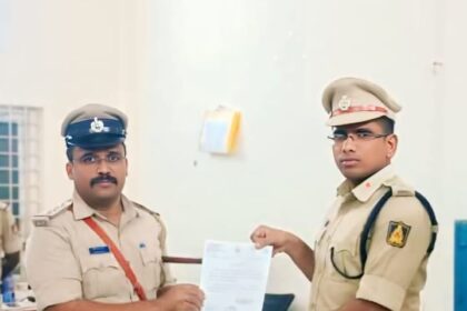 ಮುಧೋಳ್ ಪೊಲೀಸ್ ಠಾಣೆಗೆ ಎಸ್ಪಿ ಅಡ್ಡೂರು ಶ್ರಿನಿವಾಸುಲು ಬೇಟಿ