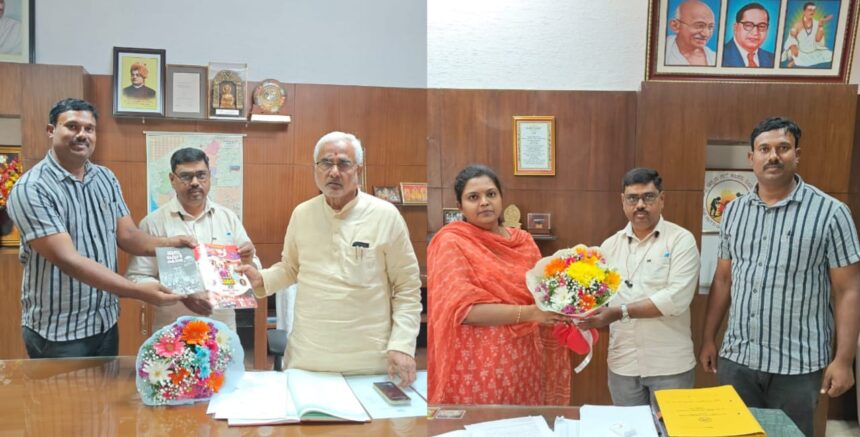 ಹಟ್ಟಿ ಚಿನ್ನದ ಗಣಿ ಕಂಪನಿ ಅಧ್ಯಕ್ಷ ಮತ್ತು ಎಂ ಡಿ ಅವರನ್ನು ಭೇಟಿಯಾದ : ಕೆ ಮಹಾಂತೇಶ