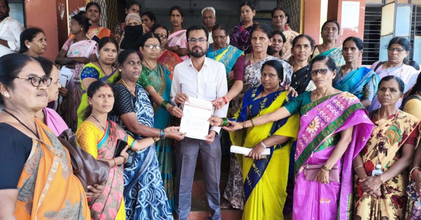 ಅಂಗನವಾಡಿ ಕಾರ್ಯಕರ್ತೆ ಮತ್ತು ಸಹಾಯಕಿಯರಿಗೆ ಬಿ.ಎಲ್.ಓ. ಹುದ್ದೆಯಿಂದ ಕೈಬಿಡಬೇಕೆಂದು ಮನವಿ