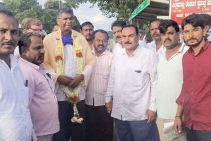 ಐಗಳಿ ಕ್ರಾಸ್ ರಸ್ತೆಯಲ್ಲಿ ರೋಡ್ ಬ್ರೇಕ್ ಹಾಕಲು ಸಚಿವರಿಗೆ ಮನವಿ