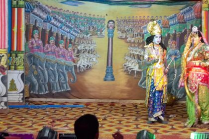 ಯಶಸ್ವಿ ಪ್ರದರ್ಶನ ಕಂಡ ಕುರುಕ್ಷೇತ್ರ ನಾಟಕ