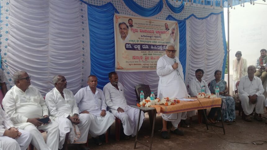 ಅಭಿವೃದ್ಧಿಯತ್ತ ಹಿರೇಮಮಣ್ಣೂರ ಗ್ರಾಮ: ಶಾಸಕ ಜಿ ಎಸ್ ಪಾಟೀಲ