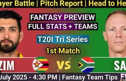 ದಕ್ಷಿಣ ಆಫ್ರಿಕಾ- ಜಿಂಬಾಬ್ವೆ ಮೊದಲ ಟ್ವೆಂಟಿ-20 ಇಂದು