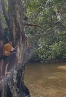 ಹಳ್ಳಿಯ ಆಟ ಒಂದು ಕ್ಷಣ ನೆನಪಾಯಿತು