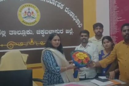 ಡೇಟಾ ಆಪರೇಟರುಗಳಿಗೆ ಮೂಲಭೂತ ಸೌಲಭ್ಯ ನೀಡಲು ಸುಧಾಕರ ಒತ್ತಾಯ
