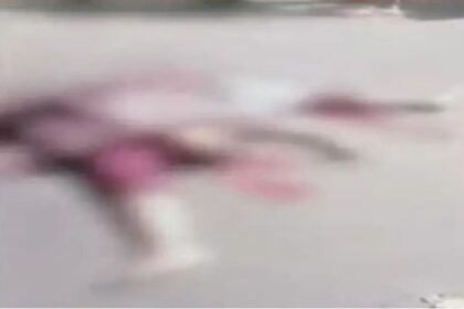 ಲಾರಿ ಬೈಕಿಗೆ ಡಿಕ್ಕಿ : ಮಹಿಳೆಯ ದೇಹ ಛಿದ್ರ.. ಛಿದ್ರ 