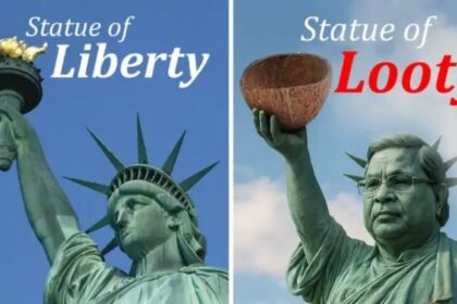 ಲಿಬರ್ಟಿ ಆಫ್‌ ಲೂಟಿ : ಸಿಎಂ ಕಾಲೆಳೆದ ಬಿಜೆಪಿ 