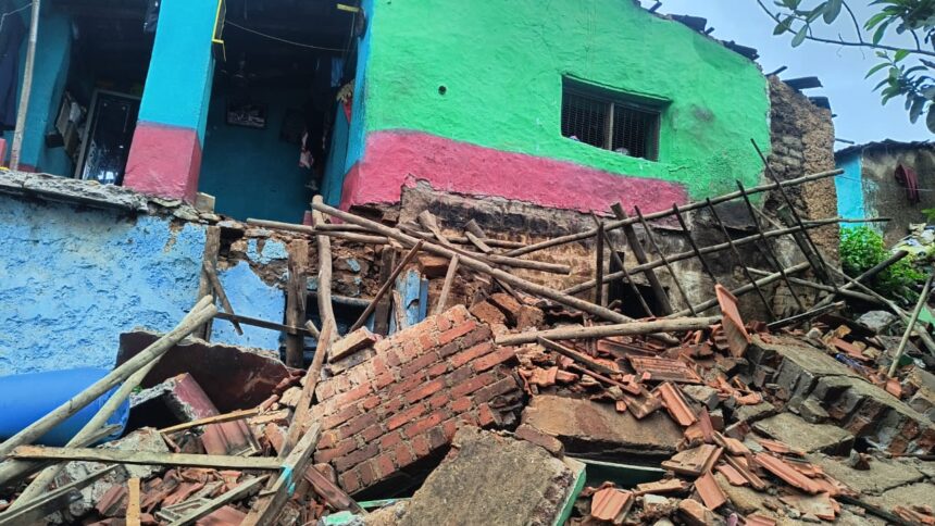 ಭಾರೀ ಮಳೆ: ಓರ್ವ ಮಹಿಳೆ ಸಾವು ಭಾರೀ ಮಳೆ: ಓರ್ವ ಮಹಿಳೆ ಸಾವು