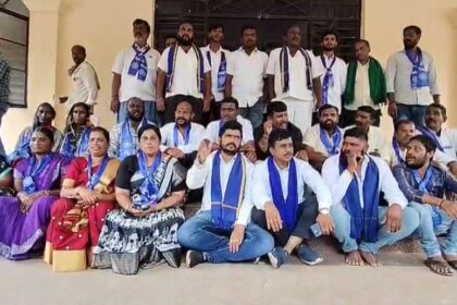 ಸಂವಿಧಾನ ಬಗ್ಗೆ ನಟ ಪ್ರಥಮ ಹೇಳಿಕೆ ಖಂಡಿಸಿ ಗೋಕಾಕದಲ್ಲಿ ದಲಿತಪರ ಸಂಘಟನೆಗಳಿಂದ ಪ್ರತಿಭಟನೆ