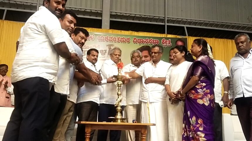 ನಿಖಿಲ್ ನೇತೃತ್ವದಲ್ಲಿ ತಾವರೆಕೆರೆಯಲ್ಲಿ ಜೆಡಿಎಸ್ ಬೃಹತ್ ಸಮಾವೇಶ