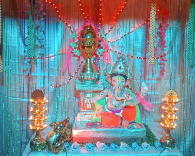 ಬೂದಿಹಾಳ ಗ್ರಾಮದಲ್ಲಿ RCB ಗಣಪ ಬೂದಿಹಾಳ ಗ್ರಾಮದಲ್ಲಿ RCB ಗಣಪ