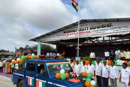 ಮೊಳಕಾಲ್ಮುರು ಪಟ್ಟಣದಲ್ಲಿ 79ನೇ ಭಾರತ ಸ್ವಾತಂತ್ರ್ಯ ದಿನಾಚರಣೆ