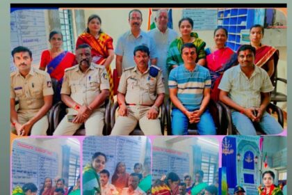 ರಾಮದುರ್ಗ ಪೊಲೀಸ್ ಠಾಣೆಯಲ್ಲಿ ‘ರಕ್ಷಾ ಬಂಧನ’ ಆಚರಣೆ