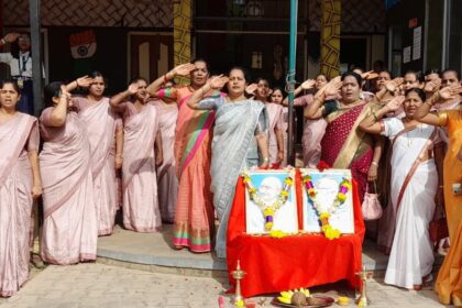 ಶಿಕ್ಷಣದ ಜೊತೆಗೆ ದೇಶಾಭಿಮಾನ ರೂಡಿಸಿಕೊಳ್ಳಿ : ಇಂದಿರಾ ಪ್ರಭಾಕರ್