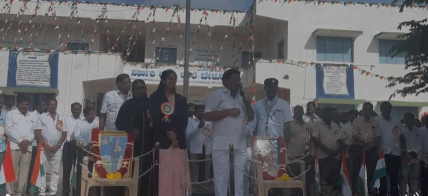 ತ್ಯಾಗ, ಬಲಿದಾನದಿಂದ ಲಭಿಸಿರುವ ಸ್ವಾತಂತ್ರ್ಯ : ಶಾಸಕ ಸುಬ್ಬಾರೆಡ್ಡಿ