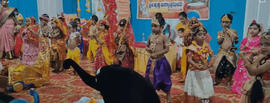 ಶ್ರೀ ಕೃಷ್ಣ ಜನ್ಮಾಷ್ಟಮಿ ನಿಮಿತ್ಯ ಗುರುನಂಜೇಶ್ವರ ಶಾಲೆಯಲ್ಲಿ ಕಾರ್ಯಕ್ರಮ