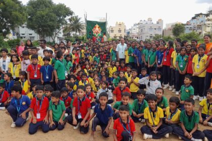 ವಿಶ್ವ ವಿಜಯ ವಿದ್ಯಾಶಾಲೆಯಲ್ಲಿ ಸಂಭ್ರಮದ ಗಣಪತಿ ವಿಸರ್ಜನಾ ಮಹೋತ್ಸವ