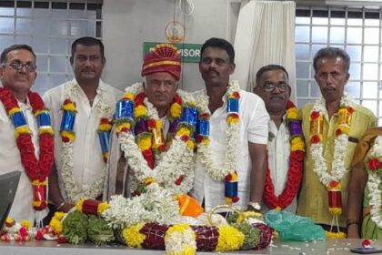 ಸಹಕಾರಿಗಳಿಂದ ಡಿಸಿಸಿ ಬ್ಯಾಂಕ್ ನೂತನ ನಿರ್ದೇಶಕ ಸಿದ್ದಲಿಂಗಪ್ಪಗೆ ಅಭಿನಂದನೆಯ ಮಹಾಪೂರ