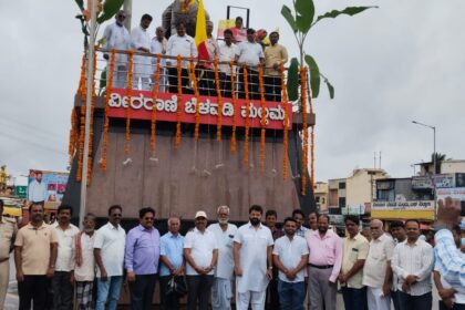 ಅದ್ಧೂರಿಯಿಂದ ಜರುಗಿದ  ವೀರರಾಣಿ ಬೆಳವಡಿ ಮಲ್ಲಮ್ಮ 366 ನೆಯ ಜಯಂತೋತ್ಸವ