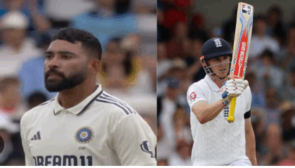 ಸಿರಾಜ್ ಪಂದ್ಯ ಶ್ರೇಷ್ಠ: ಹರಿ ಬ್ರೋಕ್ ಸರಣಿ ಶ್ರೇಷ್ಠ