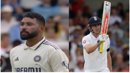 ಸಿರಾಜ್ ಪಂದ್ಯ ಶ್ರೇಷ್ಠ: ಹರಿ ಬ್ರೋಕ್ ಸರಣಿ ಶ್ರೇಷ್ಠ