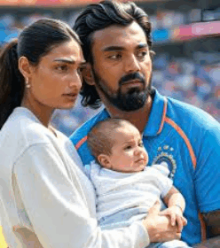 ಪತ್ನಿ, ಮಗುವಿನೊಂದಿಗೆ ಕೆ.ಎಲ್. ರಾಹುಲ್ ಸುಂದರ ಕ್ಷಣ