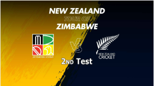 ಕ್ರಿಕೆಟ್: ಜಿಂಬಾಬ್ವೆ- ನ್ಯೂಜಿಲೆಂಡ್ ದ್ವಿತೀಯ ಟೆಸ್ಟ್ ಇಂದು
