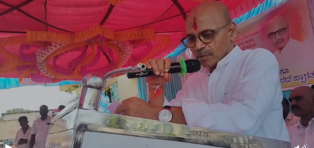 ಪೆಂಚನಪಳ್ಳಿ ಗ್ರಾಮದಲ್ಲಿ ಅಡಗಲ್ಲು ಸಮಾರಂಭಕ್ಕೆ ಚಾಲನೆ ನೀಡಿದ ಡಾ. ಶರಣ ಪ್ರಕಾಶ್ ಪಾಟೀಲ್