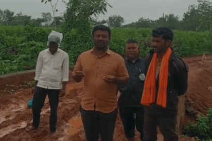 ಕೆಸರುಮಯ ರಸ್ತೆ; ಸಂಚಾರಕ್ಕೆ ತೊಂದರೆ