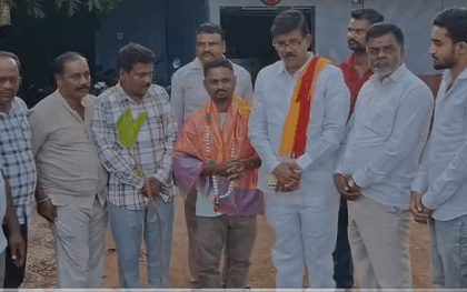 ಕಲಾವಿದ ದುಂಡು ಮಾದೇವ ಸ್ವಾಮಿಗೆ ಸನ್ಮಾನ