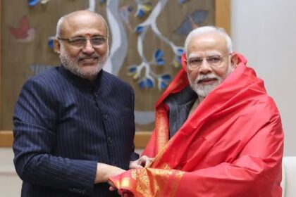 ಉಪರಾಷ್ಟ್ರಪತಿ ಸ್ಥಾನಕ್ಕೆ NDA ಅಭ್ಯರ್ಥಿಯಾಗಿ ಸಿಪಿ ರಾಧಾಕೃಷ್ಣನ್ ಆಯ್ಕೆ