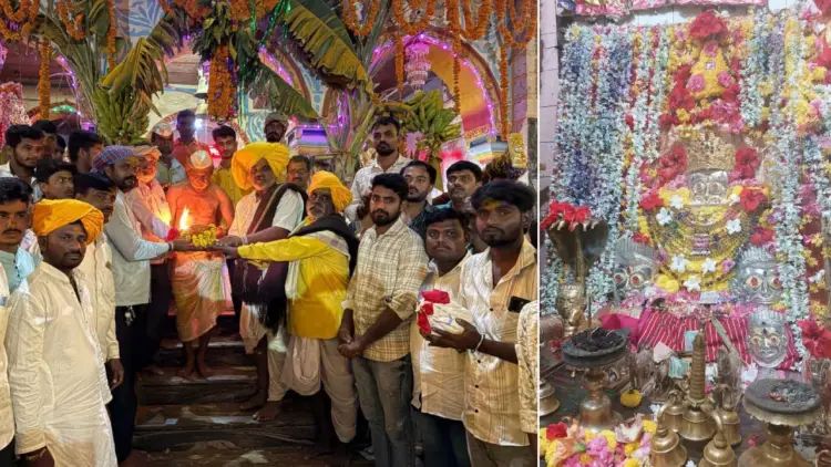 5 ಲಕ್ಷ 71 ಸಾವಿರ ರೂಪಾಯಿಗೆ ಹರಜಾದ ದೇವರಕಾಯಿ