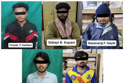 ಮಾರ್ಕೆಟ್ ಹಾಗೂ ಮಾಳಮಾರುತಿ ಠಾಣೆ ಪೊಲೀಸರಿಂದ ಗಾಂಜಾ ಸೇವನೇ ಮಾಡುತ್ತಿದ್ದ ಆರೋಪಿಗಳ ಬಂಧನ