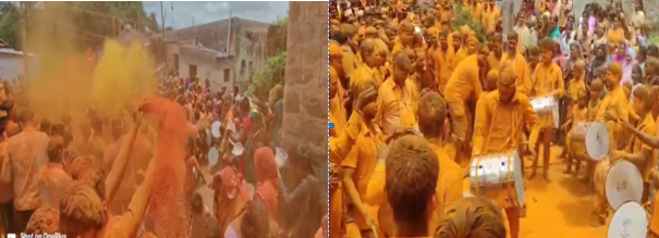 ಅದ್ದೂರಿಯಾಗಿ ಜರುಗಿದ ಗ್ರಾಮದೇವತೆ ಜಾತ್ರಾ ಮಹೋತ್ಸವ ಅದ್ದೂರಿಯಾಗಿ ಜರುಗಿದ ಗ್ರಾಮದೇವತೆ ಜಾತ್ರಾ ಮಹೋತ್ಸವ