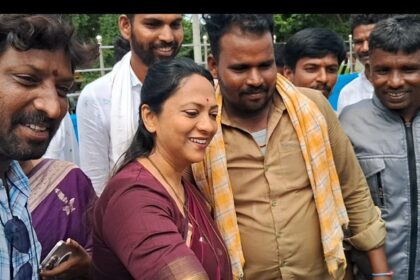 ಮಹಿಳಾ ಆಯೋಗದ ಅಧ್ಯಕ್ಷೆ ಡಾ. ನಾಗಲಕ್ಷ್ಮಿ ಚೌದರಿ ಅವರಿಗೆ ಅದ್ದೂರಿ ಸ್ವಾಗತ