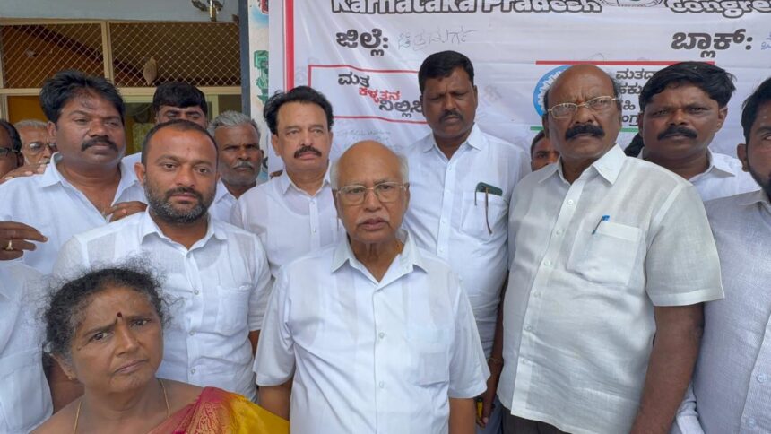 ಮತಗಳ್ಳತನದಿಂದ ಬಿಜೆಪಿಗೆ ಹೆಚ್ಚು ಮತ: ಎನ್. ವೈ. ಗೋಪಾಲಕೃಷ್ಣ ಮತಗಳ್ಳತನದಿಂದ ಬಿಜೆಪಿಗೆ ಹೆಚ್ಚು ಮತ: ಎನ್. ವೈ. ಗೋಪಾಲಕೃಷ್ಣ