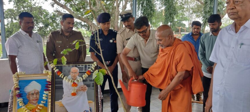 ಎನ್ ಡಿ ಆರ್ ಎಫ್ ಹಾಗೂ ಪೊಲೀಸ್ ಇಲಾಖೆಯಿಂದ ವೃಕ್ಷಾರೋಪನ