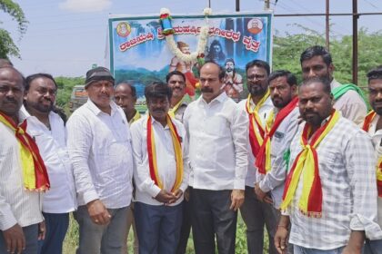 ನಿದ್ರಾದೇವೆ ಸಿನಿಮಾ ಪ್ರಚಾರಕೆ ಚಾಮರಾಜನಗರಕೆ ಆಗಮಿಸಿದ ಕ ರ ವೇ ರಾಜ್ಯ ಅಧ್ಯಕ್ಷ ಪ್ರವೀಣ್ ಶೆಟ್ಟ