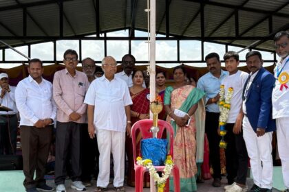 ಕ್ರೀಡಾಕೂಟಕ್ಕೆ ಚಾಲನೆ ನೀಡಿದ ಶಾಸಕ ಎನ್ ವೈ ಗೋಪಾಲಕೃಷ್ಣ