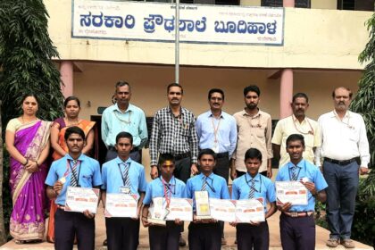 ಬೂದಿಹಾಳ ಸರಕಾರಿ ಪ್ರೌಢಶಾಲೆ ವಿದ್ಯಾರ್ಥಿಗಳು ಜಿಲ್ಲಾ ಮಟ್ಟದ ಕ್ರೀಡಾಕೂಟಕ್ಕೆ ಆಯ್ಕೆ