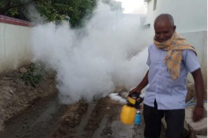 ಮುಂಜಾಗೃತೆ ವಹಿಸಿದ ಇಟ್ಕಲ್ ಗ್ರಾಮ ಪಂಚಾಯಿತಿ.