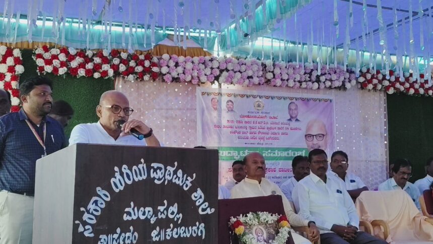 ನೂತನ ಪ್ರಾಥಮಿಕ ಶಾಲೆ ಕಟ್ಟಡ ಉದ್ಘಾಟಿಸಿದ ಸಚಿವ ಶರಣ ಪ್ರಕಾಶ ಪಾಟೀಲ್