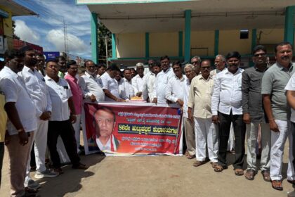 ಮಾಜಿ ಸಂಸದ ಎನ್ ವೈ ಹನುಮಂತಪ್ಪನವರಿಗೆ ಜನ್ಮದಿನದ ಸಂಭ್ರಮಾಚರಣೆ