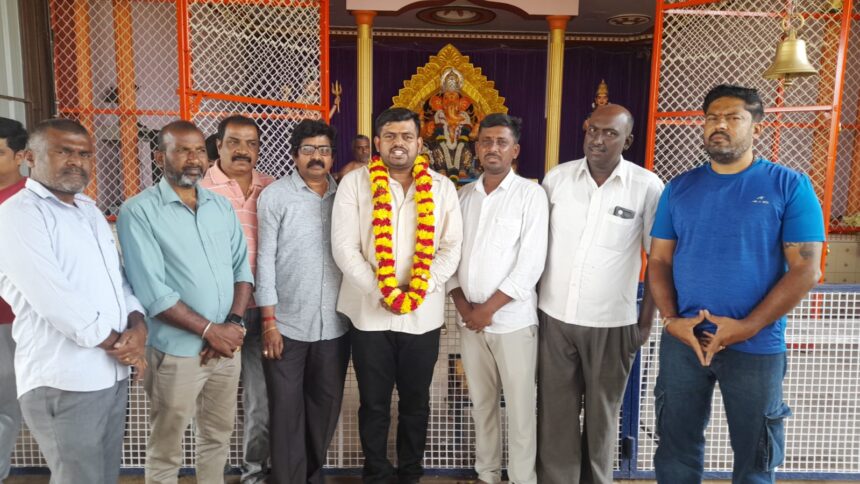 ಛಾಯಾಗ್ರಾಹಕರ ಸಂಘದ ಅಧ್ಯಕ್ಷರಾಗಿ ಸುನಿಲ್ ಆಯ್ಕೆ