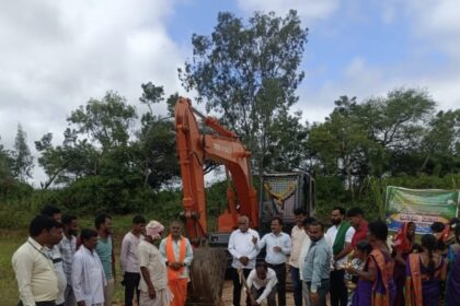 ಹಕಾರಿ ಕೆರೆ : ಪುನರಚೇತನ ಭೂಮಿ ಪೂಜೆ